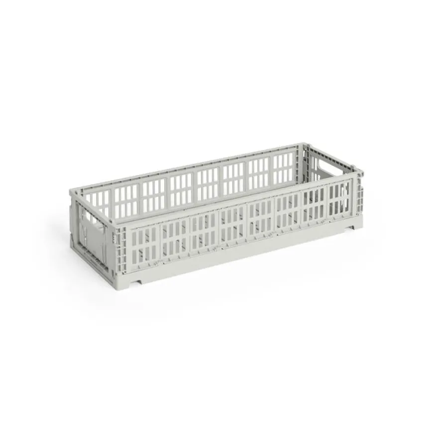 Colour Crate Mini Oblong, Sage green fra Hay