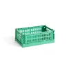 Colour crate S, dark mint fra Hay