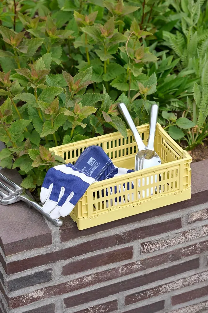 Colour Crate Small, Dark green fra Hay