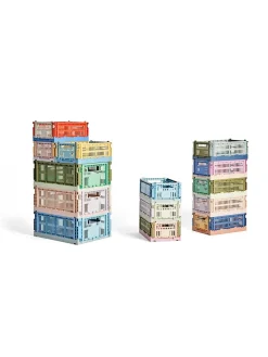 Colour Crate Small, Grey fra Hay