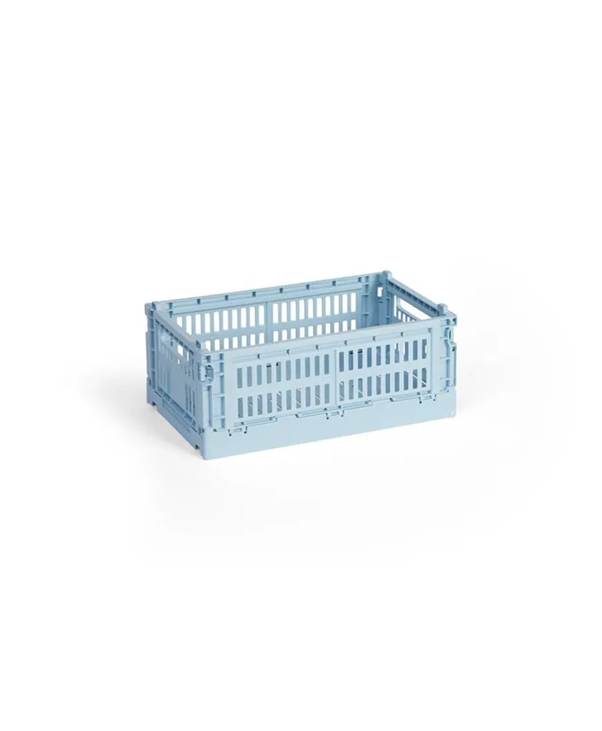 Colour Crate Small, Soft blue fra Hay