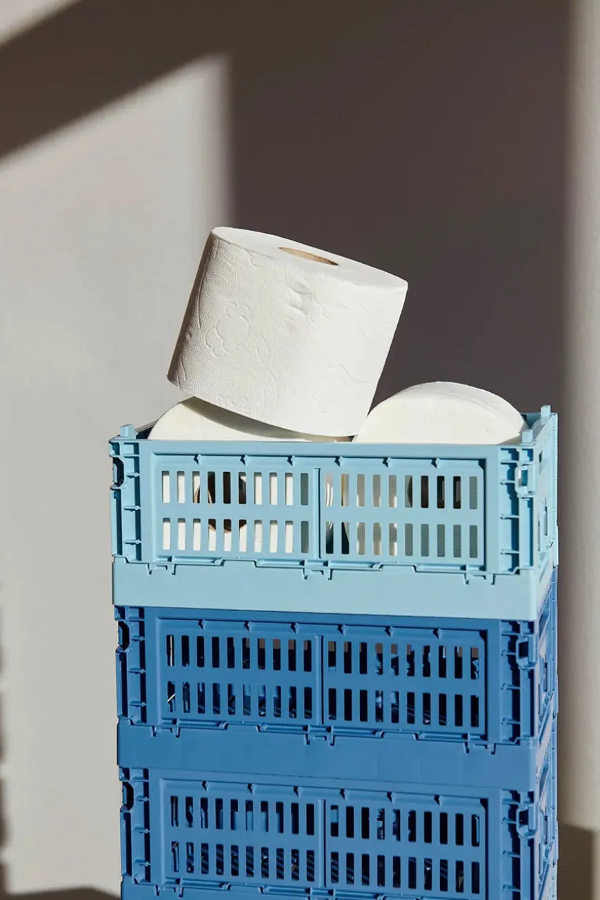 Colour Crate Small, Soft blue fra Hay