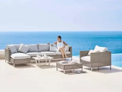 Connect Chaiselong, venstre fra Cane-line