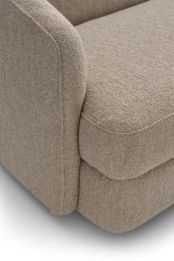 Covent Sofa Deep 3 Seater, dark taupe fra New Works