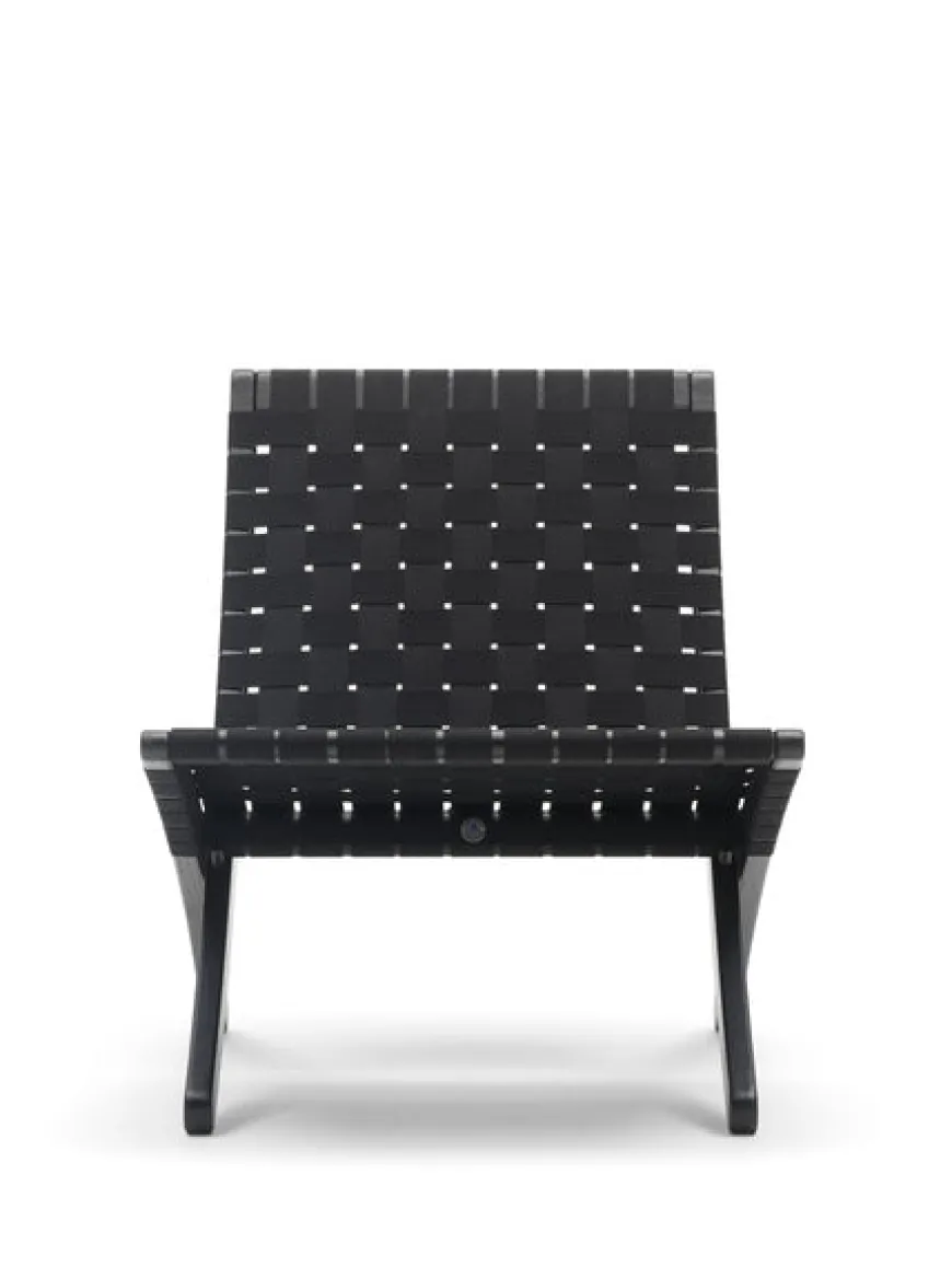 Cuba Stol - sort/sort fra Carl Hansen & Søn