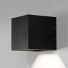 Cube XL væglampe i sort, down fra Light Point