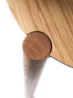 D102 Søs Sofabord, Ø 70 cm fra FDB Møbler