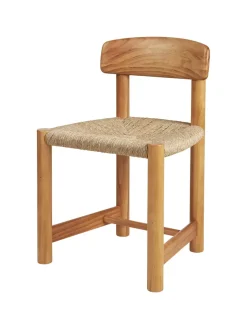Daumiller Side Chair, black pine fra GUBI