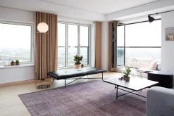 Daybed, sort læder fra HANDVÄRK