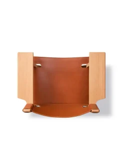 Den Spanske Stol i cognac læder, valnød olie af Børge Mogensen