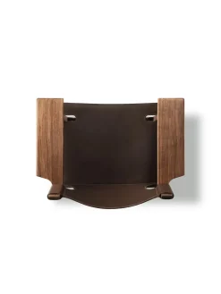 Den Spanske Stol i cognac læder, eg lys olie af Børge Mogensen