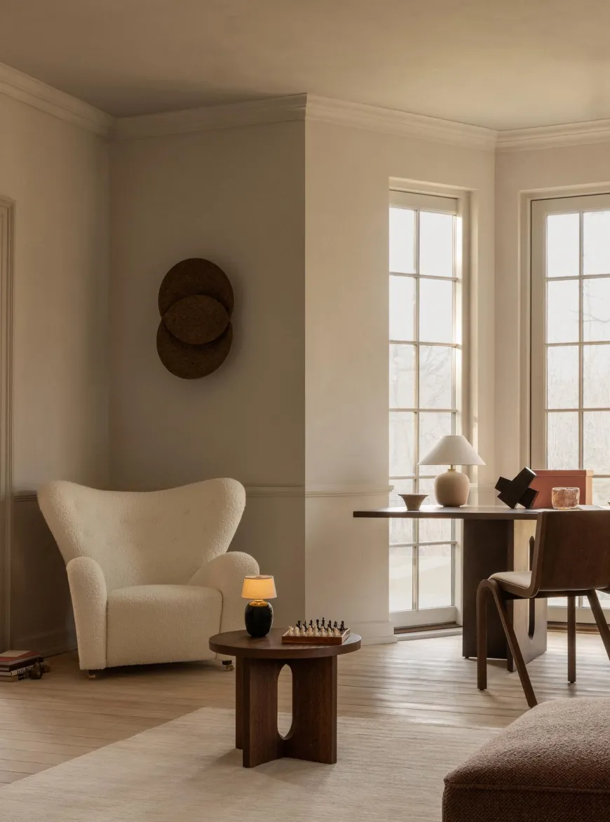 Den Trætte Mand Lænestol, Baena 14 fra Audo Copenhagen