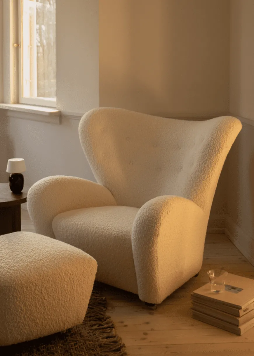 Den Trætte Mand Lænestol, Baena 14 fra Audo Copenhagen