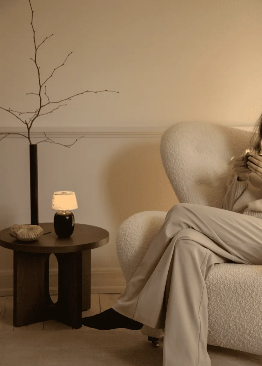 Den Trætte Mand Lænestol, Baena 14 fra Audo Copenhagen