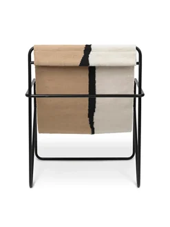 Desert Lounge Chair, sort fra Ferm Living