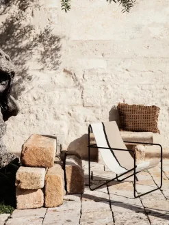 Desert Lounge Chair, sort fra Ferm Living