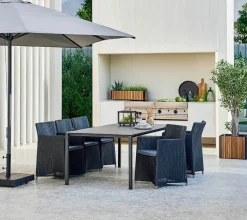 Diamond Stol inkl. hynde fra Cane-line