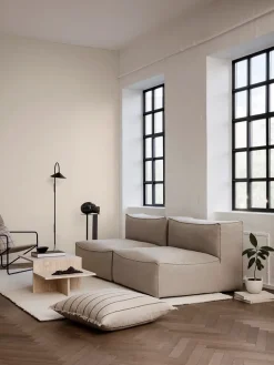 Distinct Coffee Table, Dark Brown Travertine fra Ferm Living