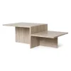 Distinct Coffee Table, Travertine fra Ferm Living