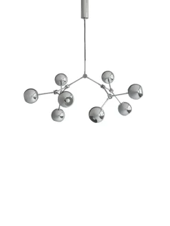 Drop Chandelier Globe, Mini, Burned Black fra 101 Copenhagen
