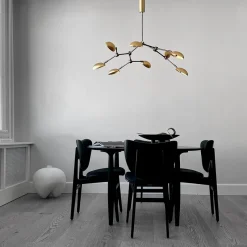 Drop Chandelier, mini brass fra 101 Copenhagen