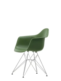 Eames Plastic Armchair DAR, forkromet fra Vitra