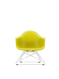 Eames Plastic Armchair LAR, hvidlakeret fra Vitra
