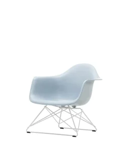 Eames Plastic Armchair LAR, hvidlakeret fra Vitra