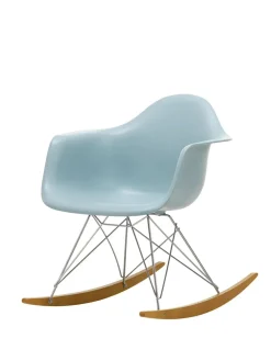 Eames Plastic Armchair RAR, gyngestol fra Vitra