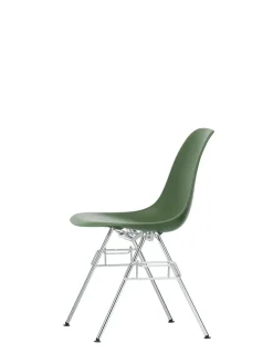 Eames Plastic Side Chair DSS, stabelbar fra Vitra