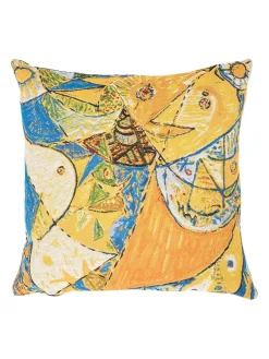 Egill Jacobsen Maske Og Fugl Pude fra Poulin Design