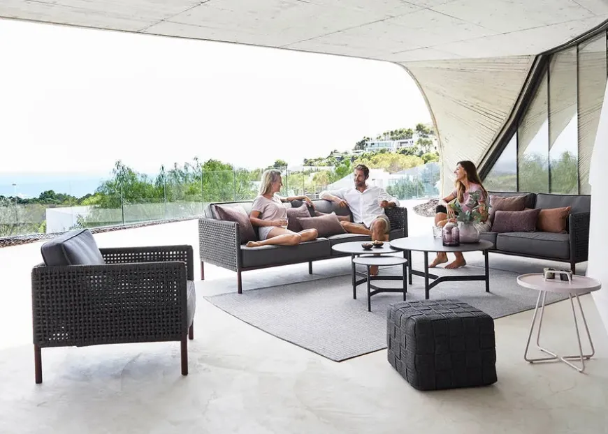 Encore 2-pers. Sofa, Soft Rope fra Cane-line