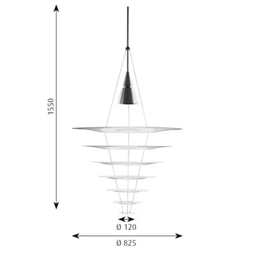 Enigma 825 fra Louis Poulsen