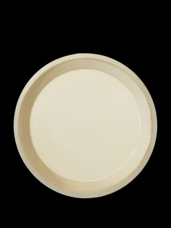 Erena Dinner Plate Ø29 Cream, middagstallerken fra Ferm Living