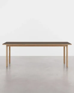 ESSENTIAL OAK spisebord 220x90 cm Espresso, fra Tablelab