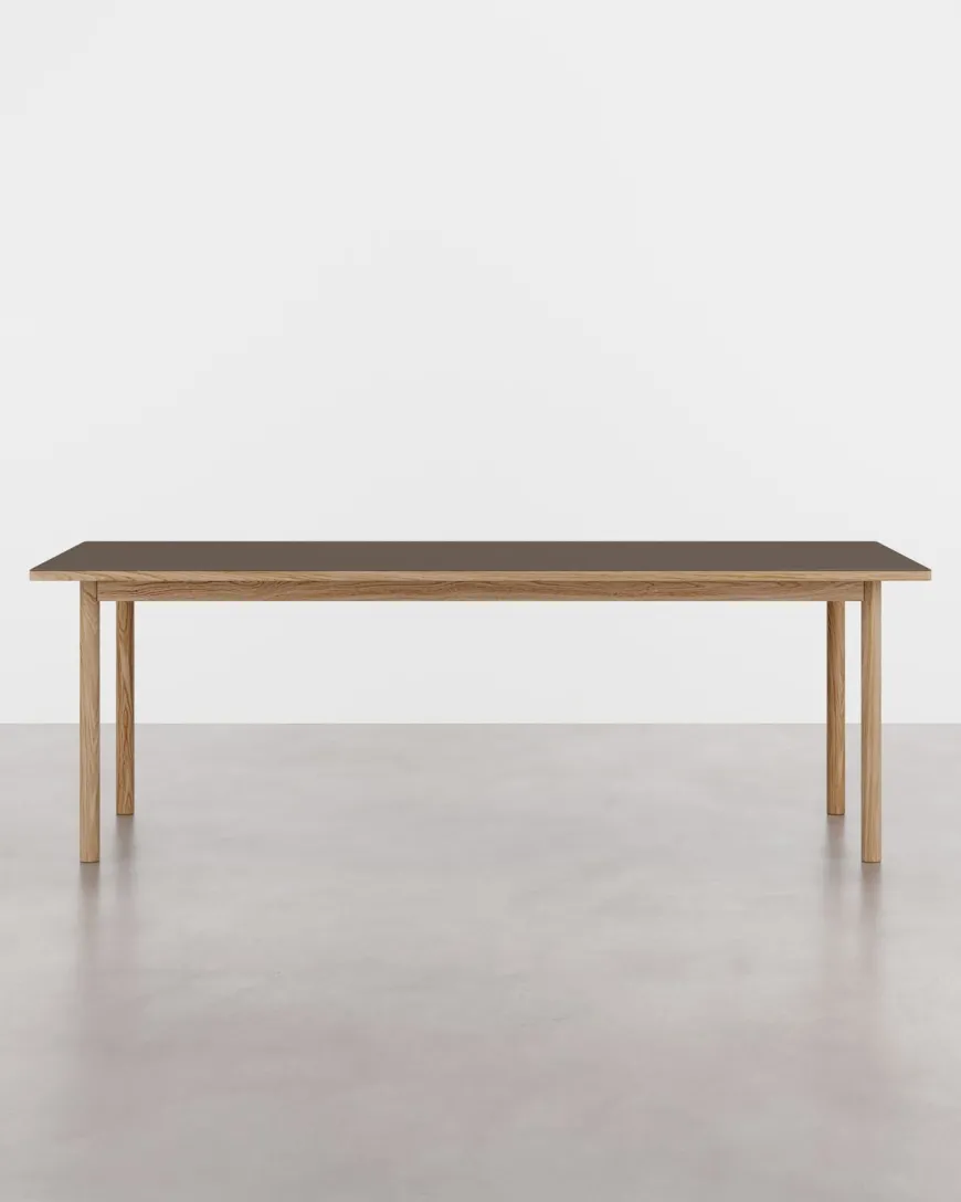 ESSENTIAL OAK spisebord 140x90 cm Espresso, fra Tablelab