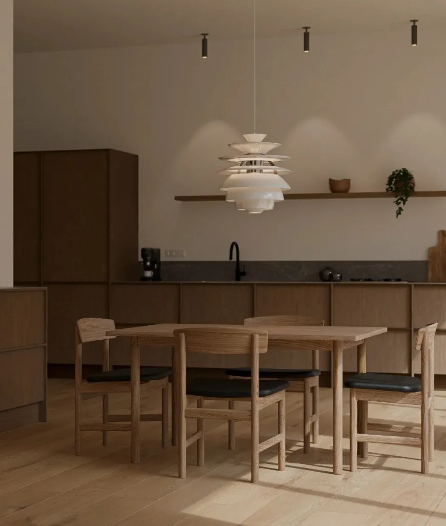 ESSENTIAL OAK spisebord 220x90 cm egetræsfinér, fra Tablelab