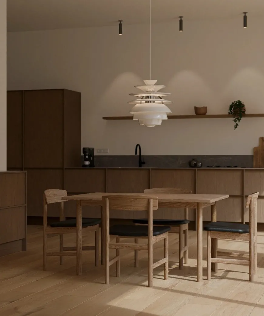 ESSENTIAL OAK spisebord 220x90 cm egetræsfinér, fra Tablelab