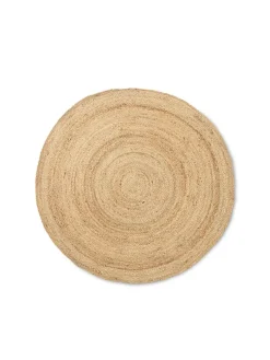 Eternal Round Jute Rug - Natural fra Ferm Living