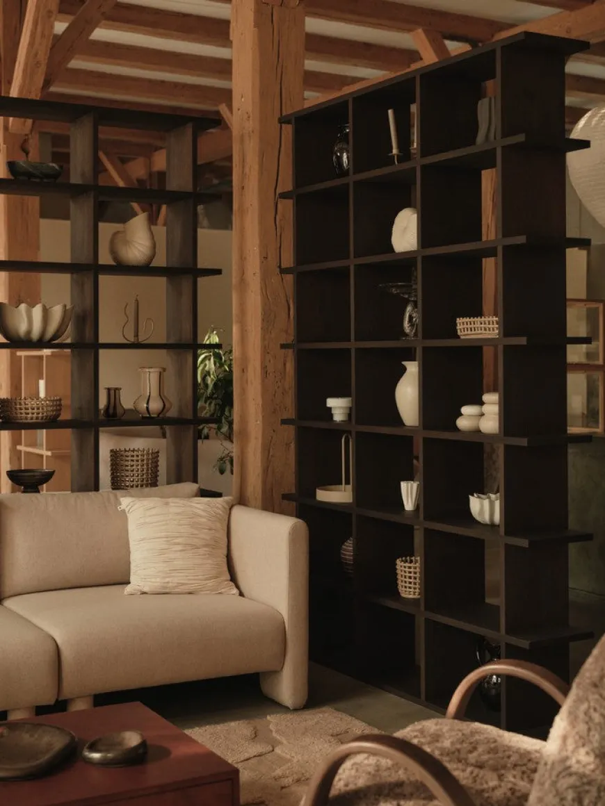 Falda Smocked Bolster Pude fra Ferm Living