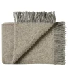 Fanø Plaid, pebbles beige fra Silkeborg Uldspinderi