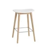 Fiber Bar Stool Wood fra Muuto