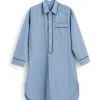 Fineline Long Nightshirt fra Hay