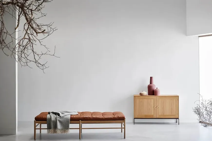 FK63 Reol med hylder, oprejst fra Carl Hansen & Søn