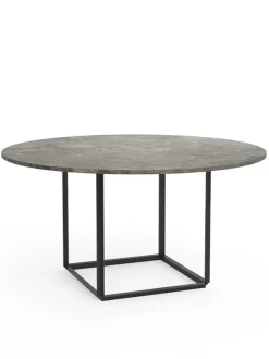 Florence Spisebord Ø145, gris du marais/beige grey fra New Works
