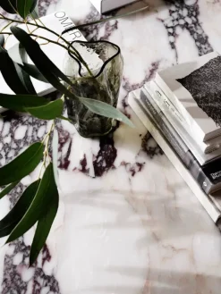 Florence spisebord Ø120, white viola fra New Works