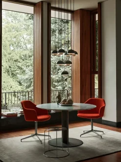 Flowerpot Chandelier VP10, 10 pendants reversed fra &Tradition