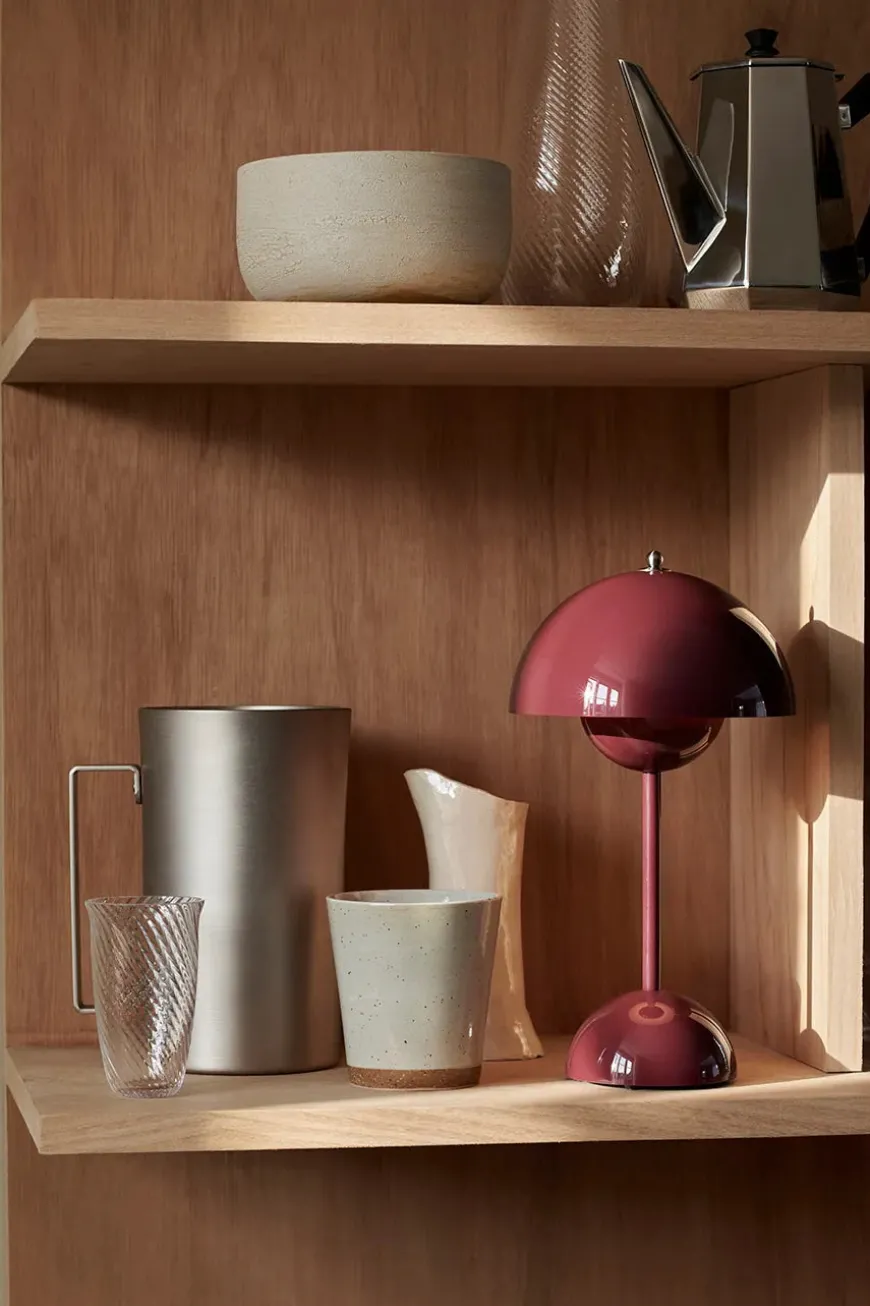 Flowerpot Portable VP9 Bordlampe af Verner Panton