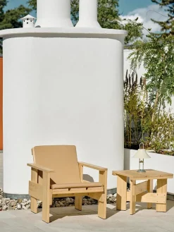 Foldbar sædehynde til Crate Loungechair, Iron Red fra Hay