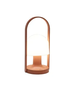 Follow Me terracotta bordlampe fra Marset